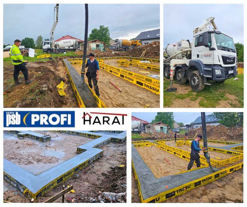 Beton towarowy Stabilizacje Pompowanie + Transport Lipnica i Okolice