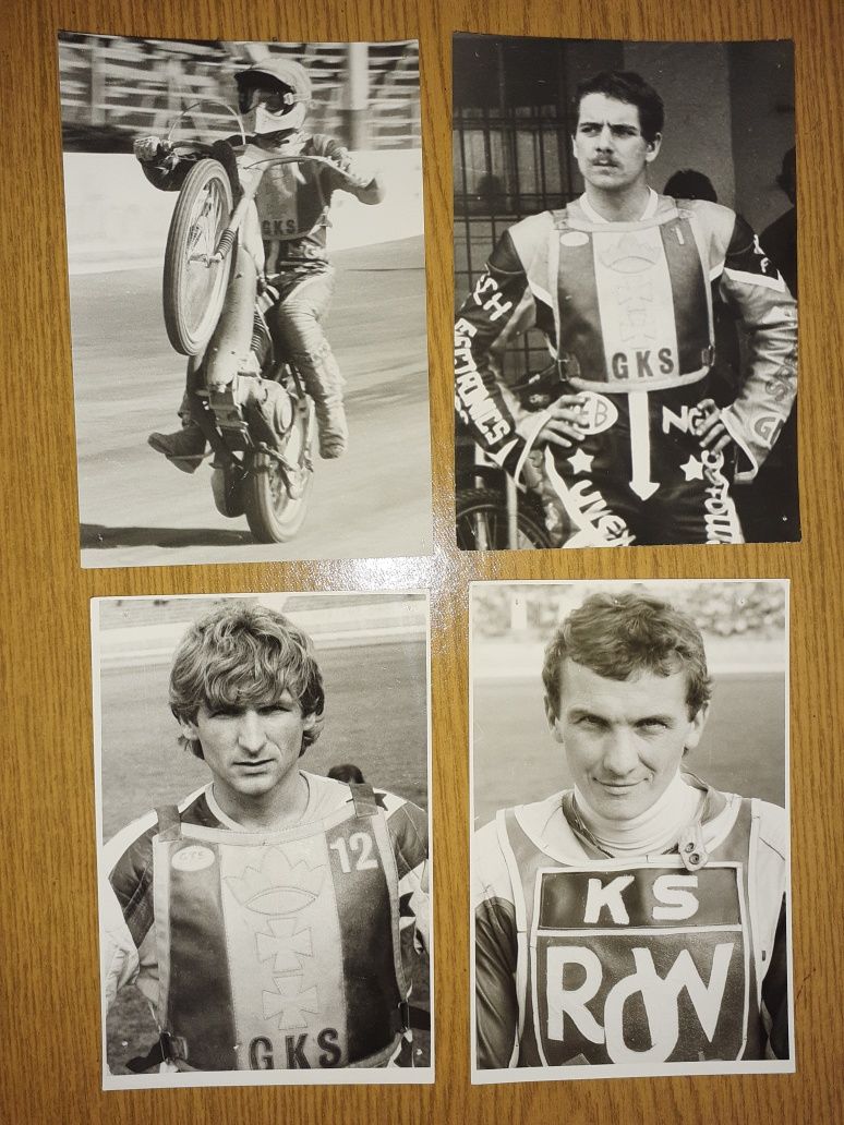 Żużel Speedway - zdjęcia zawodników lata 80-te i początek 90-tych