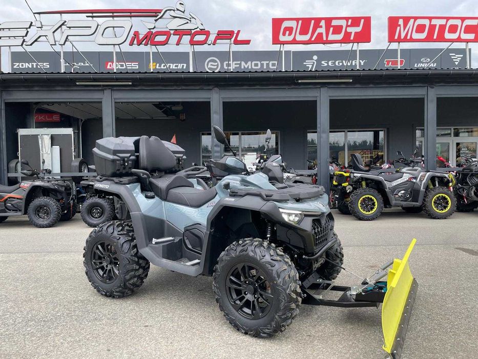 CFMOTO Z-FORCE 850 GREY T3B*PŁUG+KUFER*2025r*Vat23%*RATY*Trans150gra