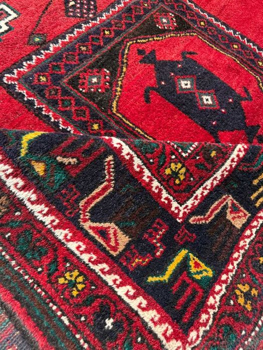 Jak nowy wełniany kaszmirowy dywan perski Hamadan 325x210 gal 25 tyś