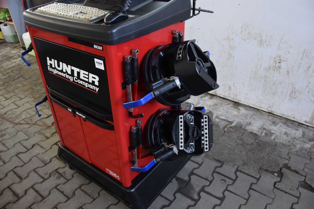 Urządzenie do pomiaru geometrii HUNTER WIN WA360/370 + HE421 Elite