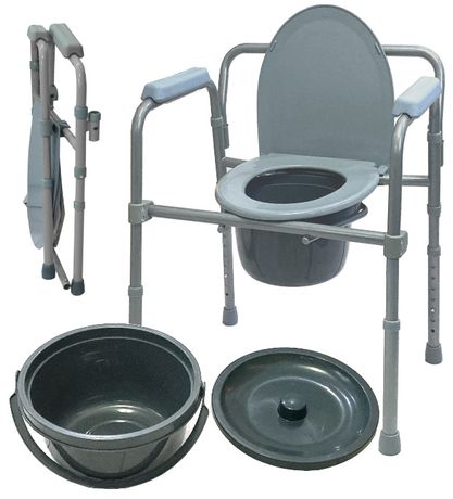 Krzesło toaletowe składane toaleta WC dla niepełnosprawnych NOWE GWAR.