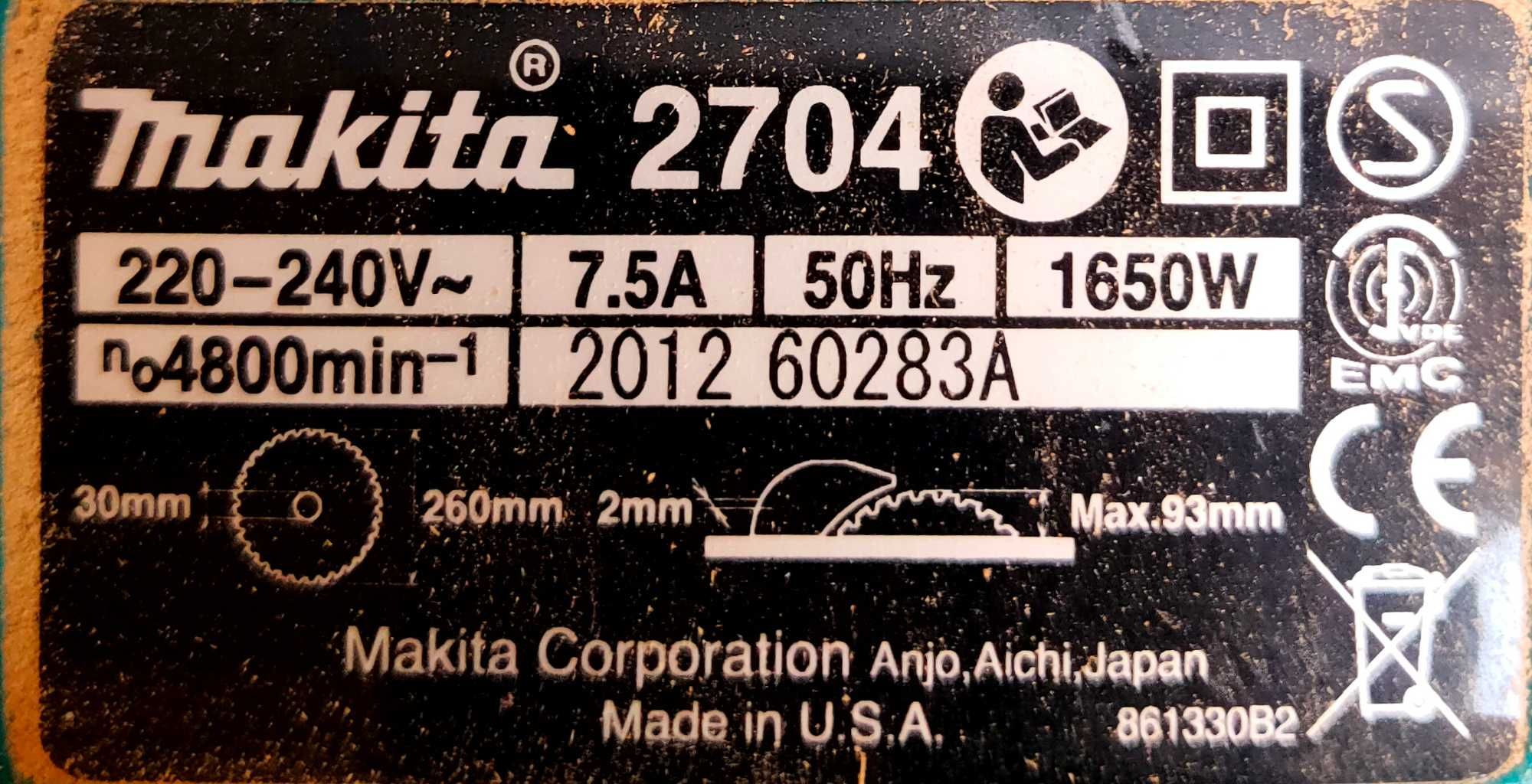 Piła Makita 2704