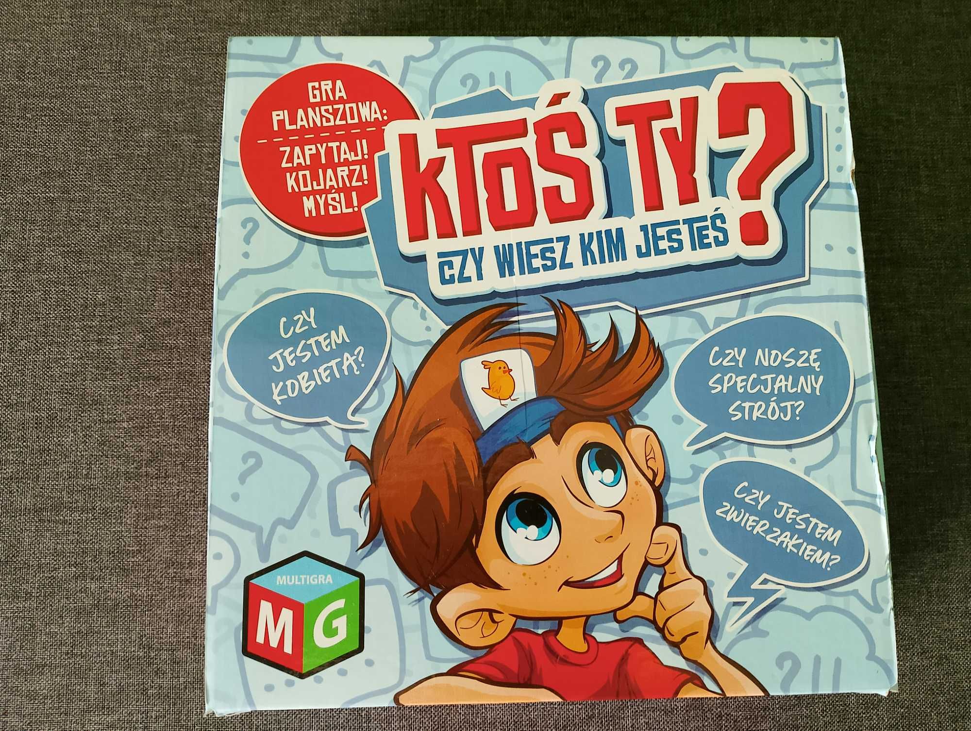 Gra planszowa KTOŚ TY ? Czy wiesz kim jesteś Multigra MG