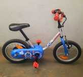 Bicicleta 14" com rodinhas (3-6 anos) Decatlon - Baixa de Preço