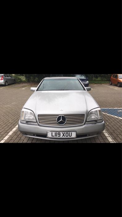 Mercedes SEC 500 S 500 CL 500 C 140 COUPE 5.0 V8 1993 rok benzyna LPG