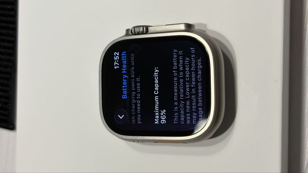 Apple watch ultra 96% kondycja baterii zadbany Okazja