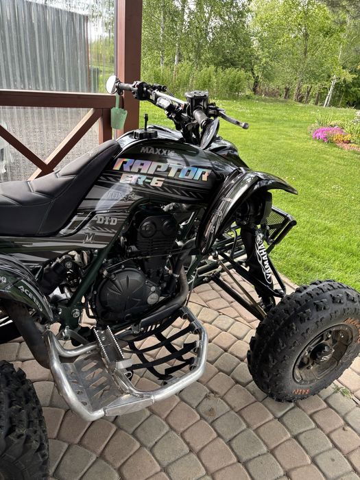 YAMAHA RAPTOR 660 SWAP ER6n nie mt07