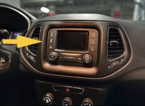 jeep compass 2017 2018 2019 2020 Рамка з Магнітолою 5.0