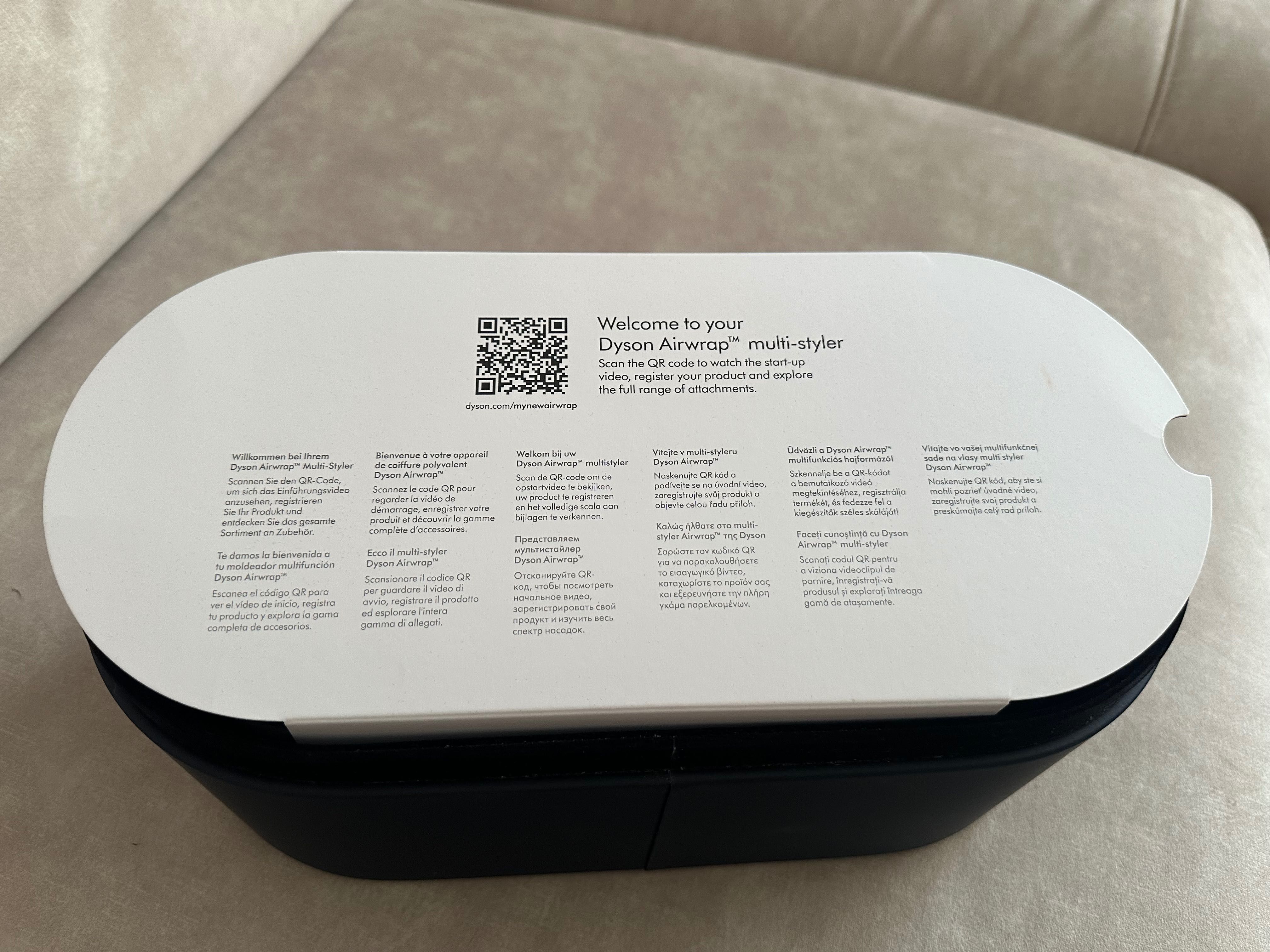 Suszarko-Lokówka DYSON Airwrap Lonng Granatowo-złoty