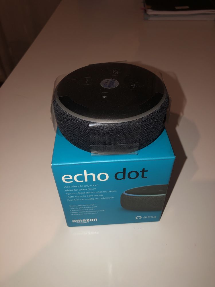 Assistente Virtual ECHO Dot 3ª Geração (Alexa - Preto)