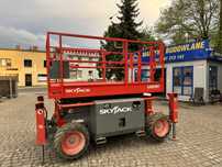 Podnośnik Skyjack SJ6826 RT Diesel rok 2018. JGL, z UDT !