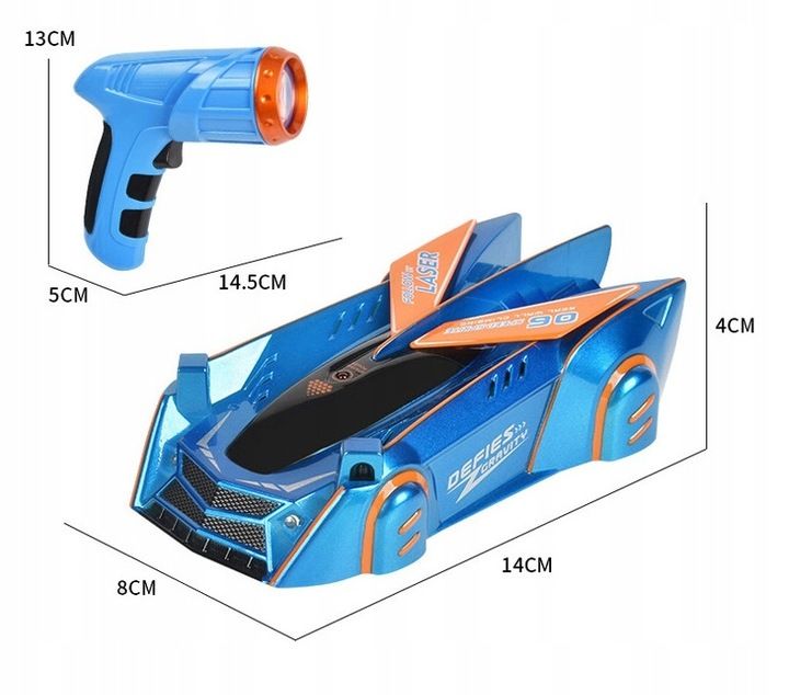 Auto Jeżdżące Po Ścianie Suficie Samochód Na Laser