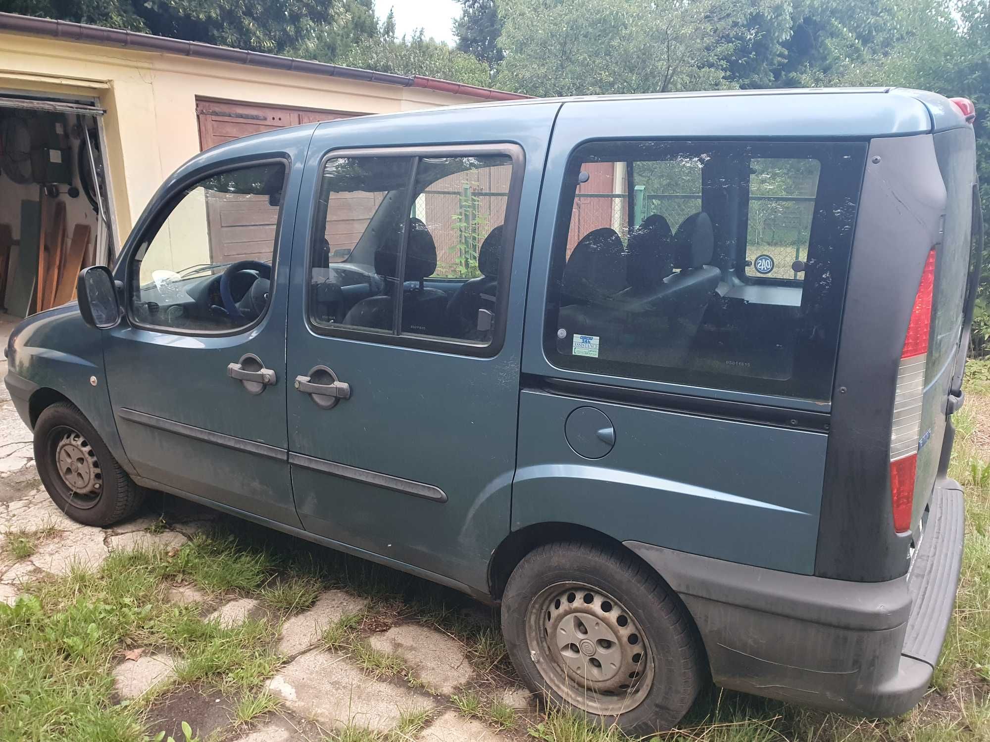 Fiat Doblo benzyna 1,2 uszkodzony