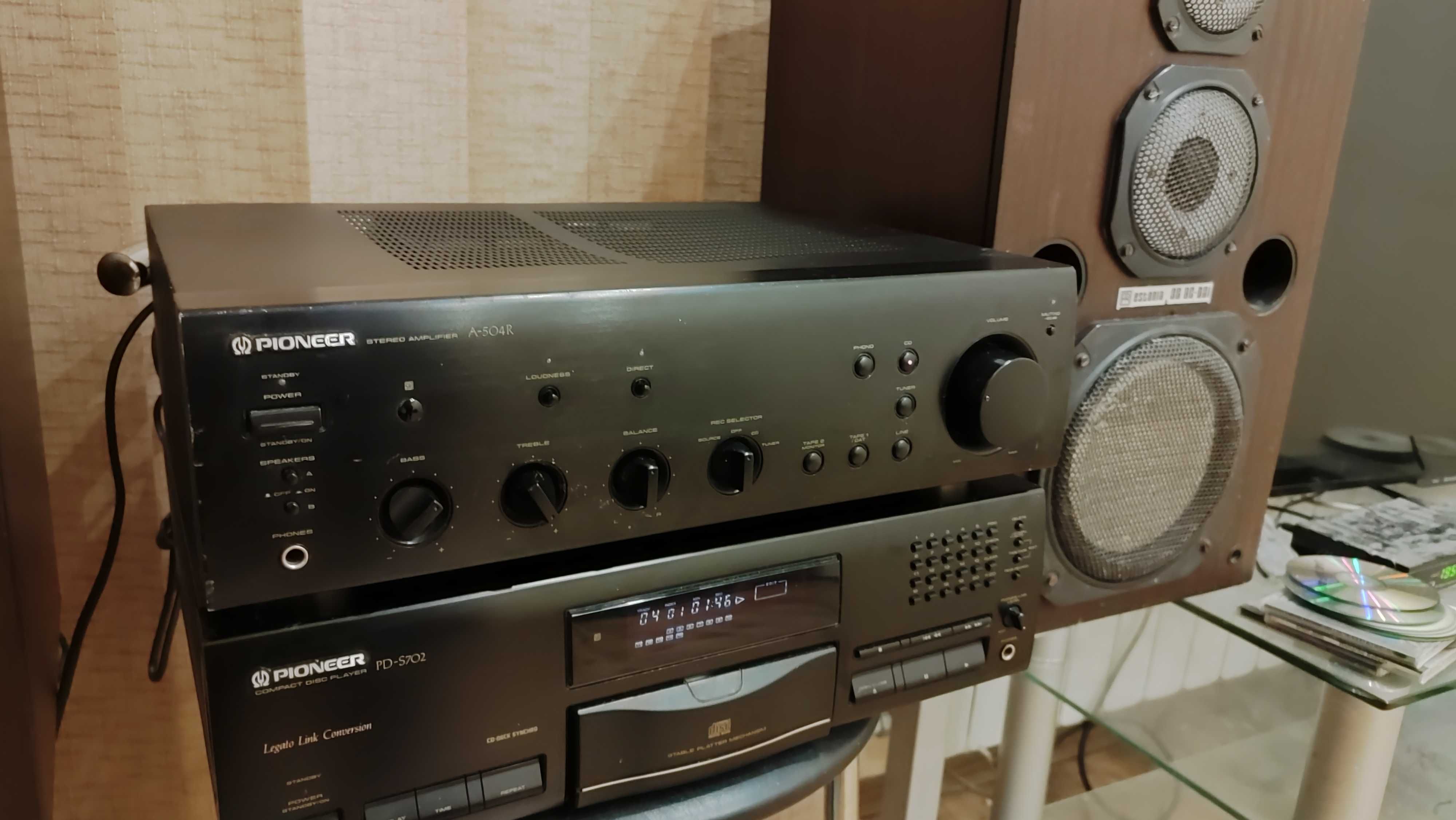 Hi-Fi Усилитель Pioneer A -504R. Звук !