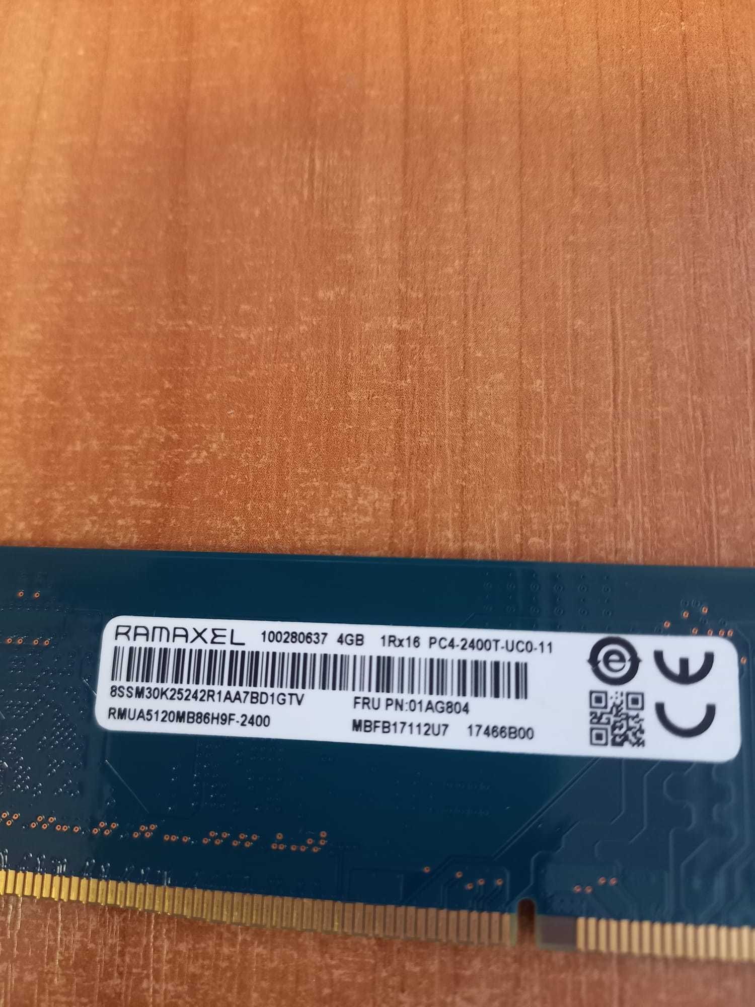 Pamięć RAM RMUA5120MB86H9F-2400 Ramaxel 4GB DDR4 DIMM polecam!