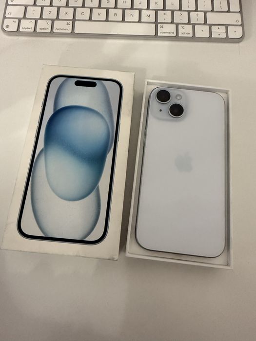 iPhone 15 128gb Blue Stan Idealny Orygin Bateria 93%