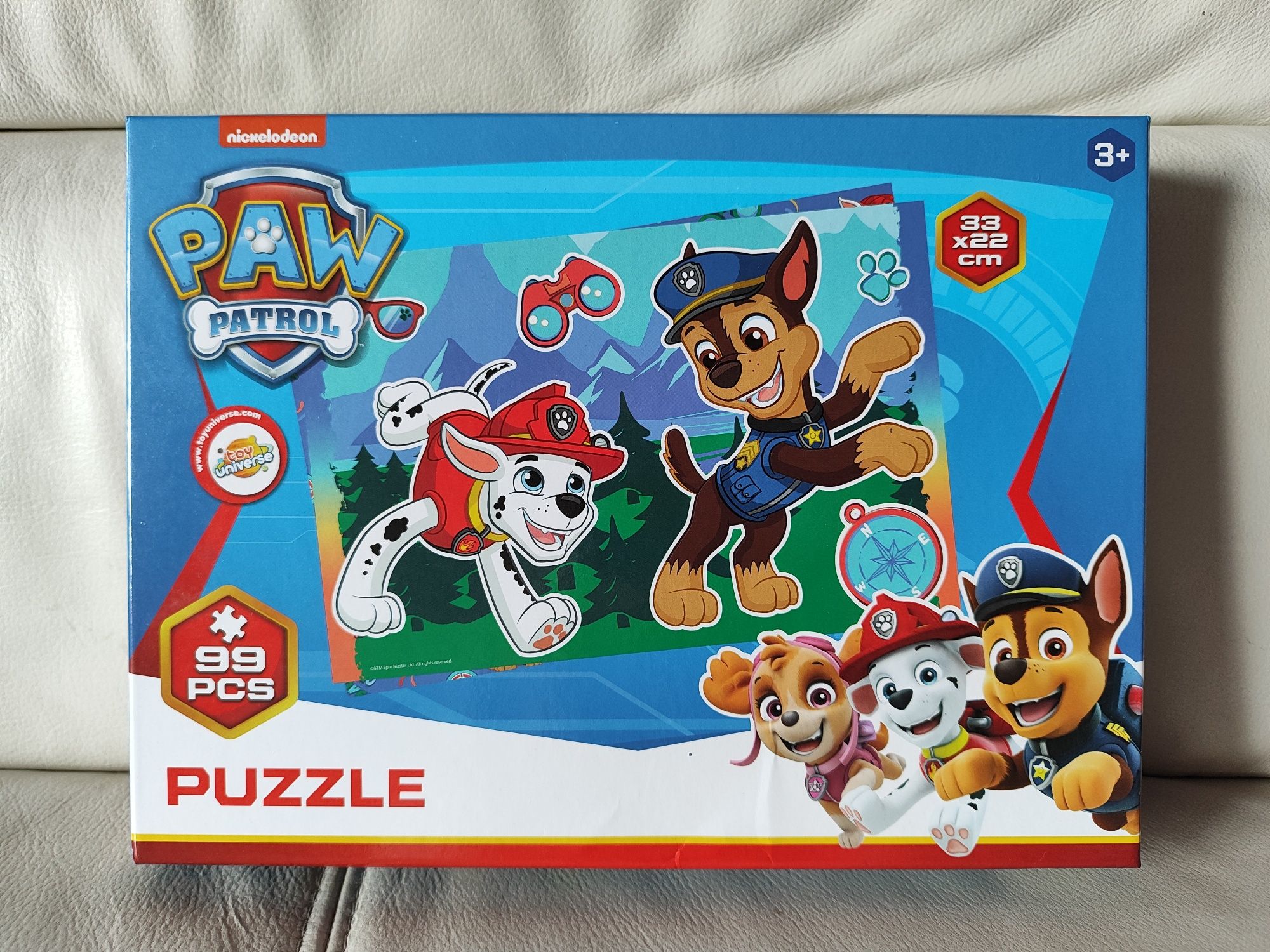 Puzzle Psi Patrol Paw Patrol 4+ 99 elementów