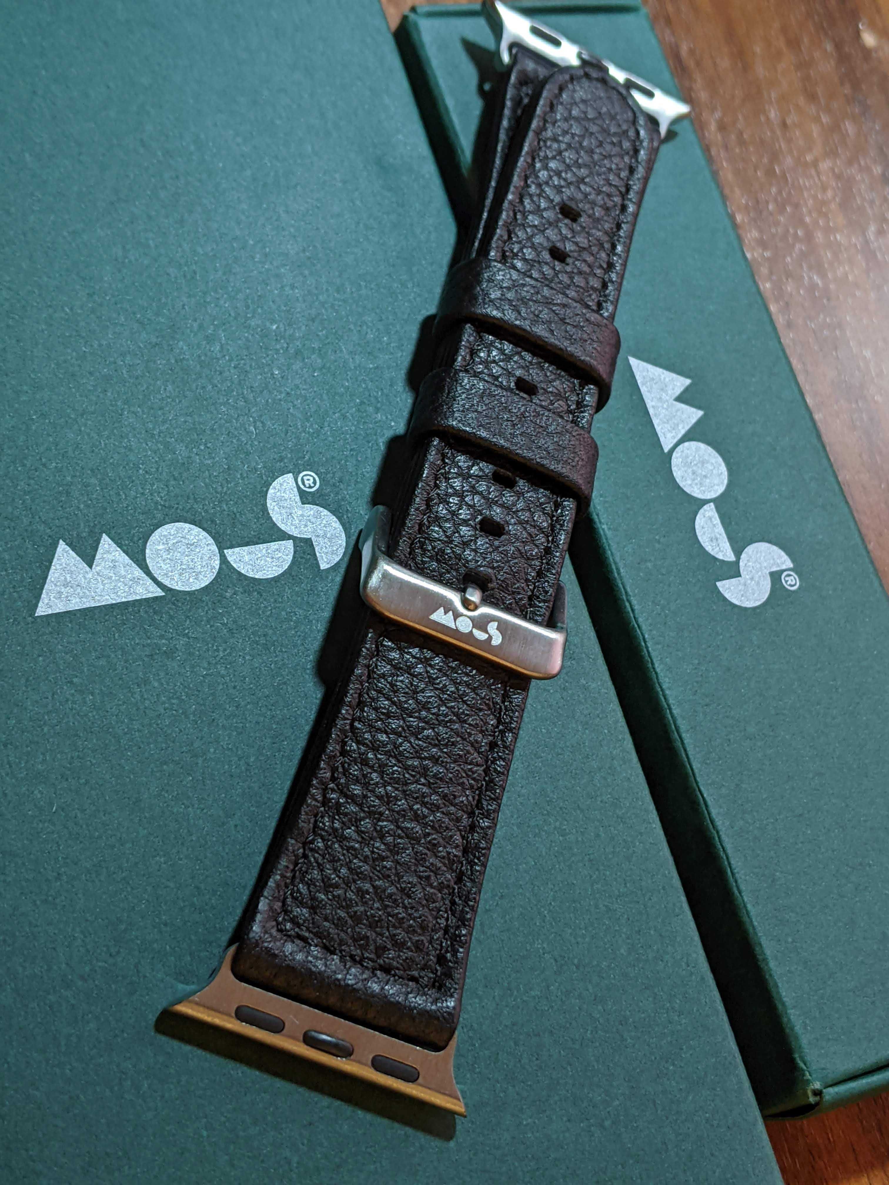 Кожаный ремешок Mous для Apple Watch, size: 38-41mm