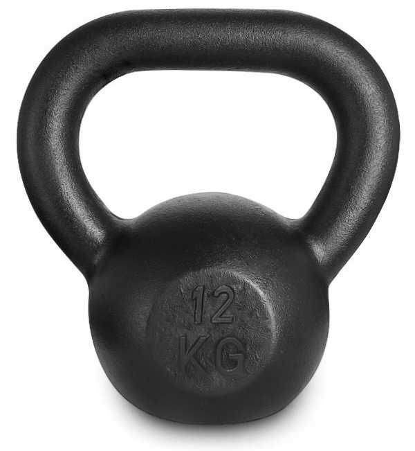 KETTLEBELL 12KG Kula odważnik hantel do treningu crossfit fitness POZ