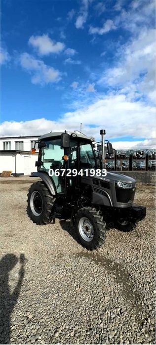 Мінітрактор Скаут 404 C компресор реверс примусова на широких колесах