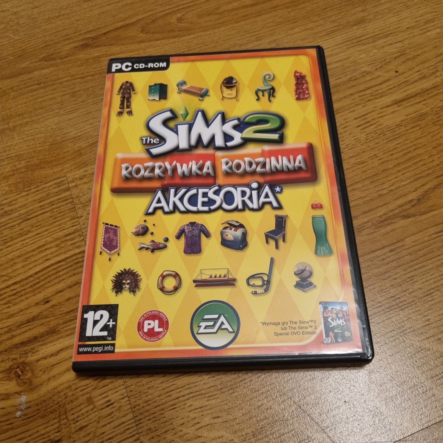 The Sims 2 Rozrywka Rodzinna PC Polska edycja