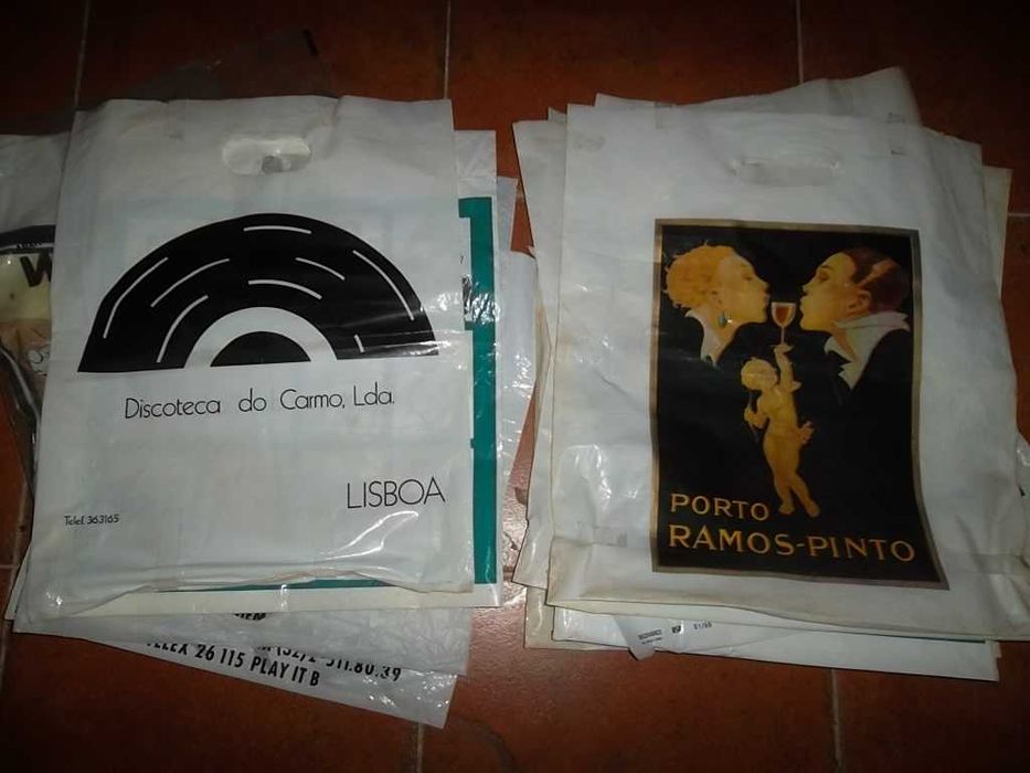 12 sacos publicitários antigos, RAROS