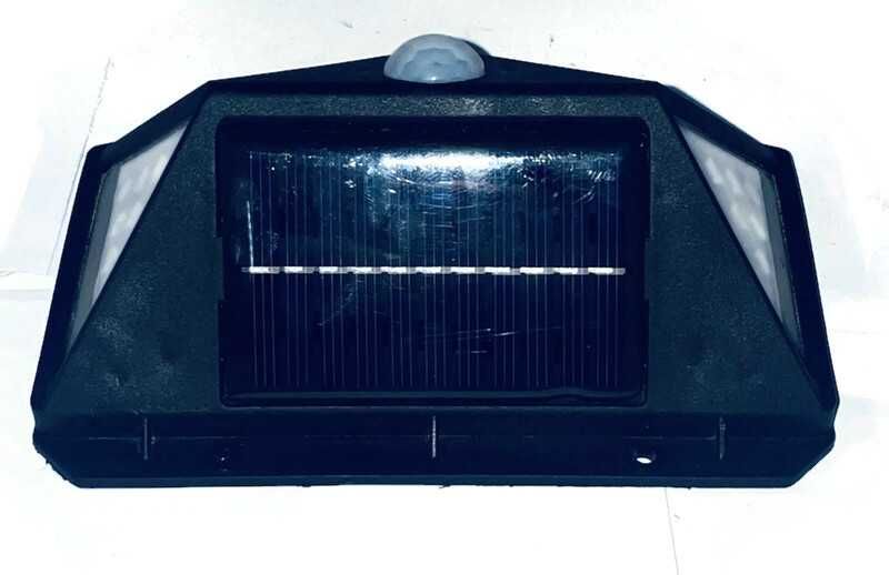 Lampa LED Solarna Z Czujnikiem ogrodowa