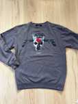 Designerska Bluza crewneck szary Paprocki & Brzozowski