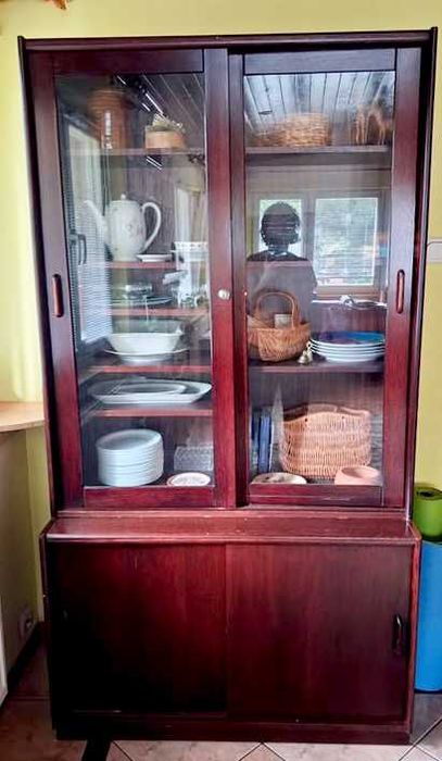 REGAŁY 2 szt. w kolorze mahoniowym