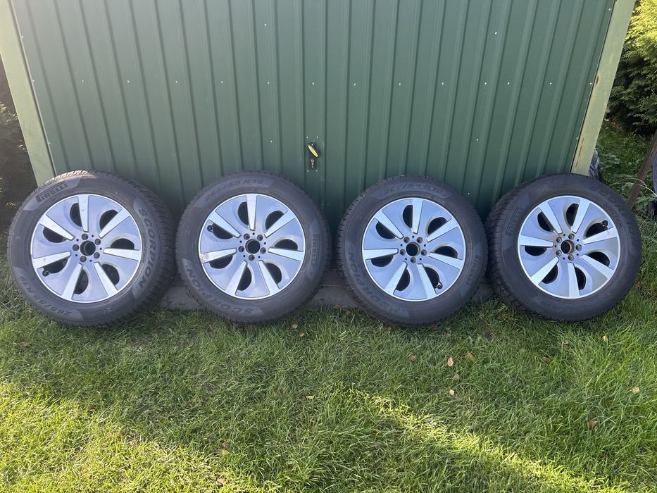 Koła alufelgi + opony Pirelli 265/55 r19. OE MERCEDES GL GLS ML GLE