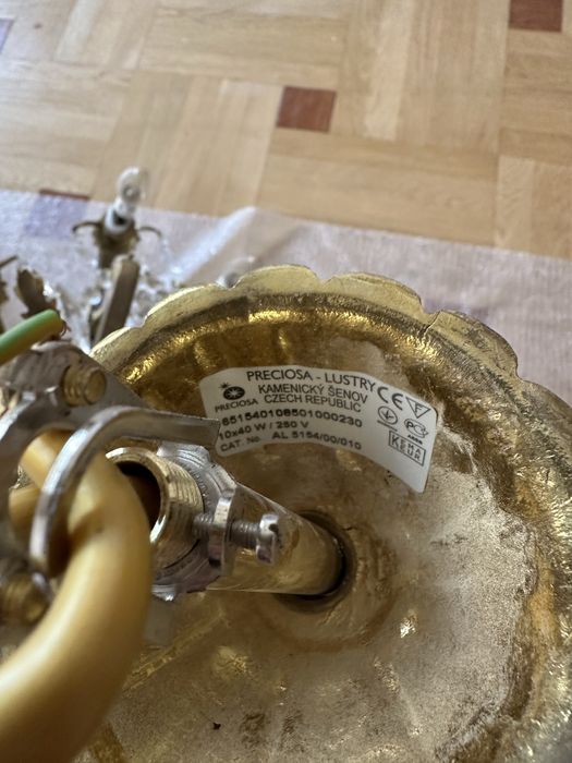 Кришталева люстра Preciosa