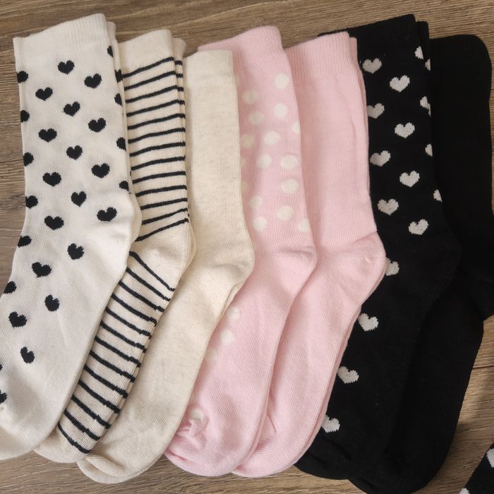 7 пар набір, дитячі, жіночі якісні шкарпетки, Німеччина, 39-42, 35-38