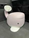 Nocnik Bo Jungle wieloryb ergonomiczny pudrowy róż B-Whale