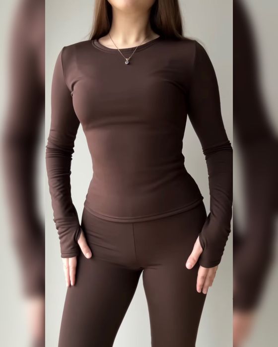 Комплект термо (лонгслів + лосіни), термобілизна жіноча