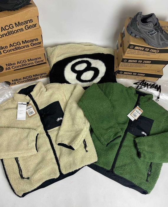 Куртка-шерпа Stussy