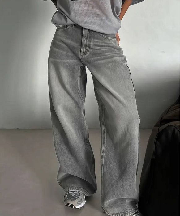 Джинси скейтери сірі