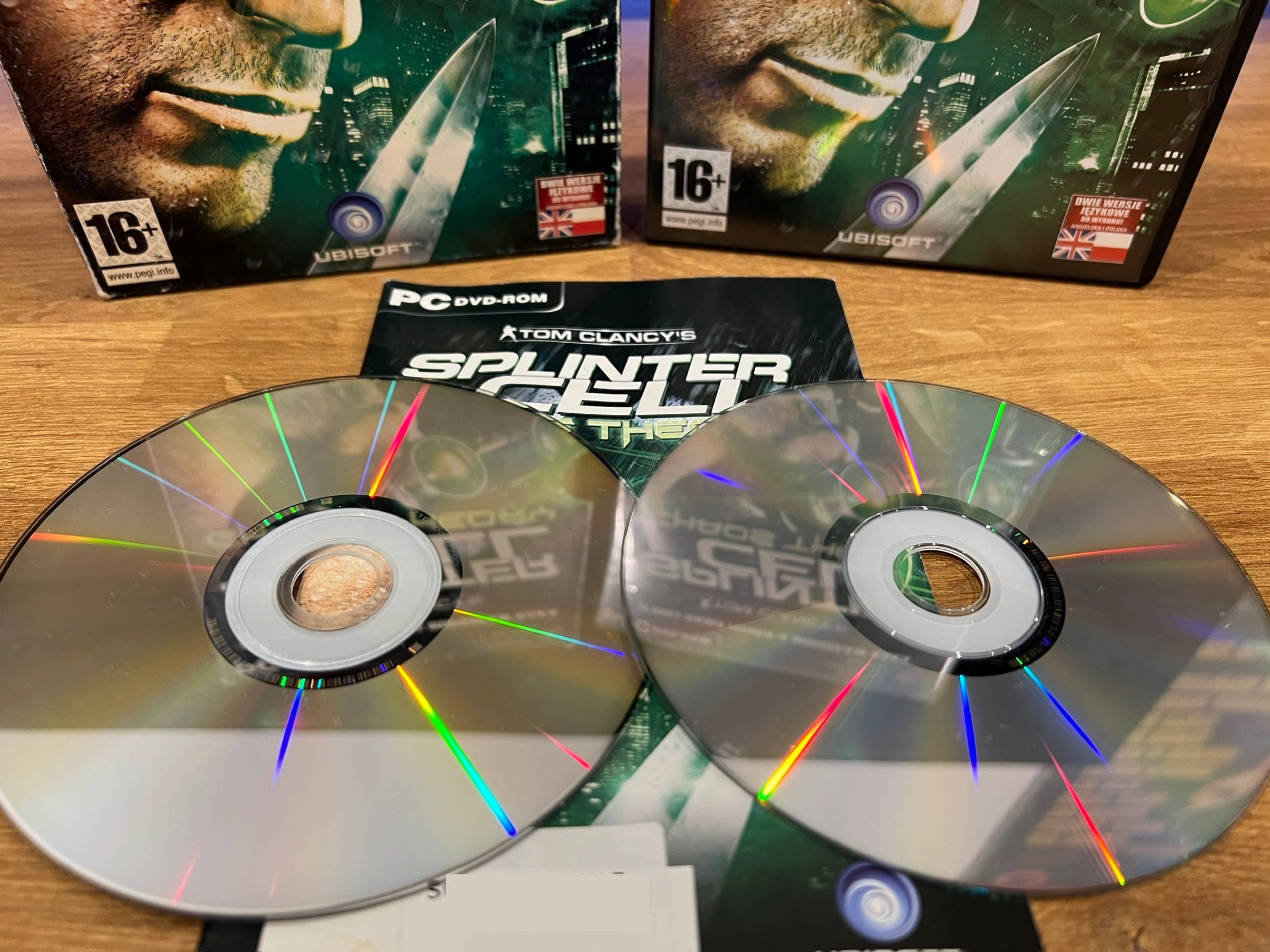 Splinter Cell Chaos Theory (PC PL 2005) kompletne premierowe wydanie
