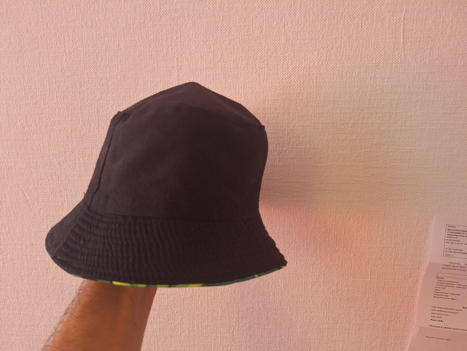 Czapka rybaczka dwustronna