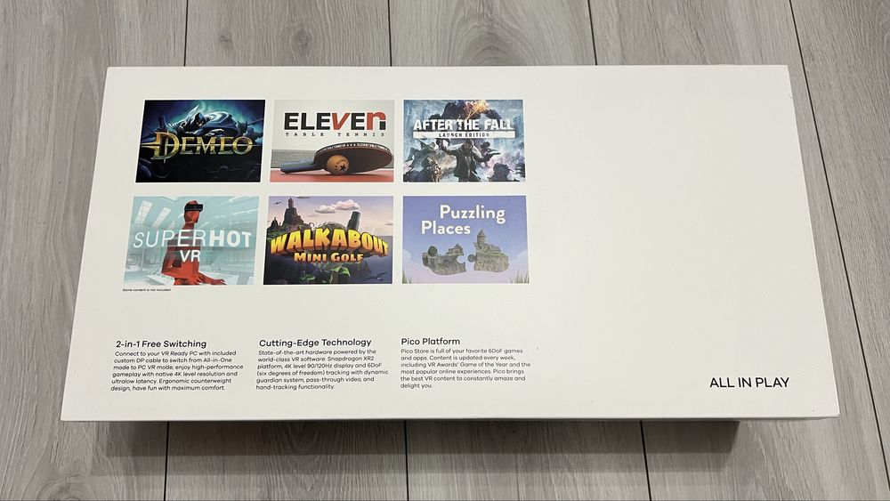 Nowe okulary VR Gogle VR PICO Neo 3 Link Enterprise Edition Gwarancja