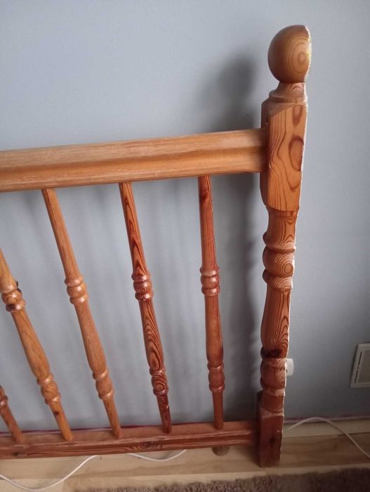 balustrada drewniana