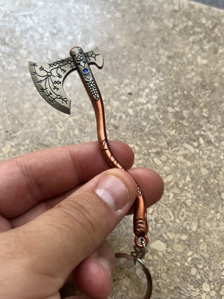 Porta-Chaves Machado Mitológico (Estilo God of War) - Novo, Selado