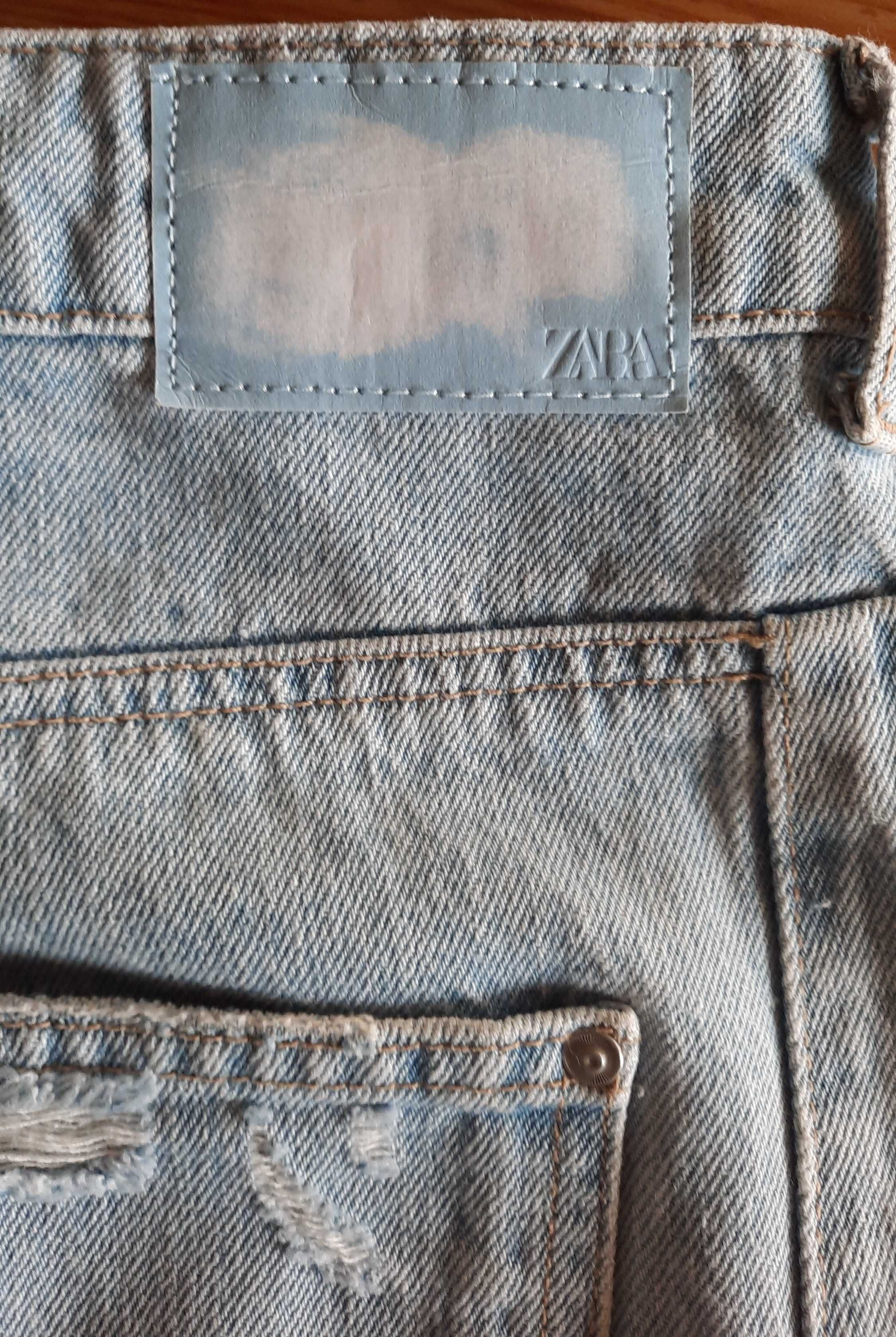 Zara - spodnie jeansowe  44