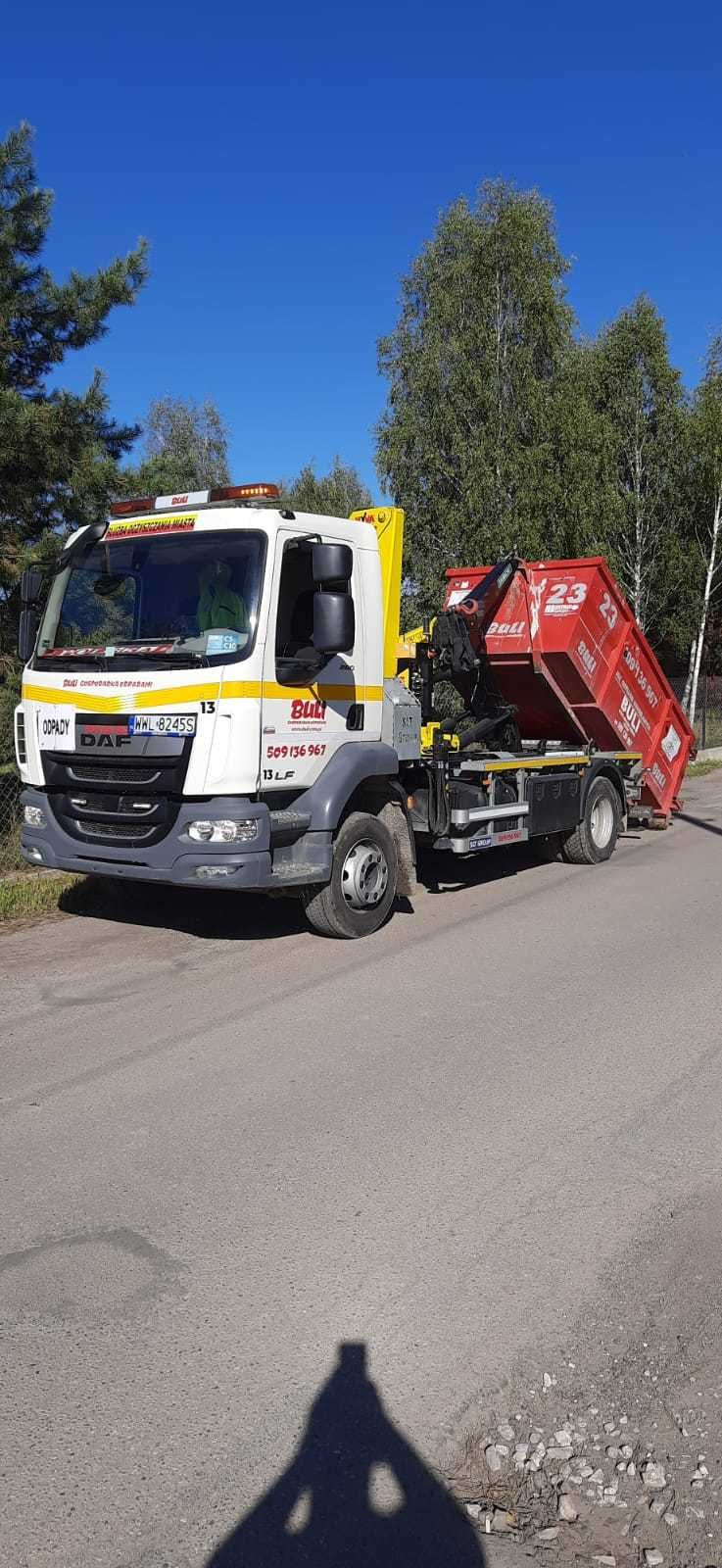 Wywóz Gruzu Warszawa Worek BIG BAG Kontener Na gruz Ceny od 280zł