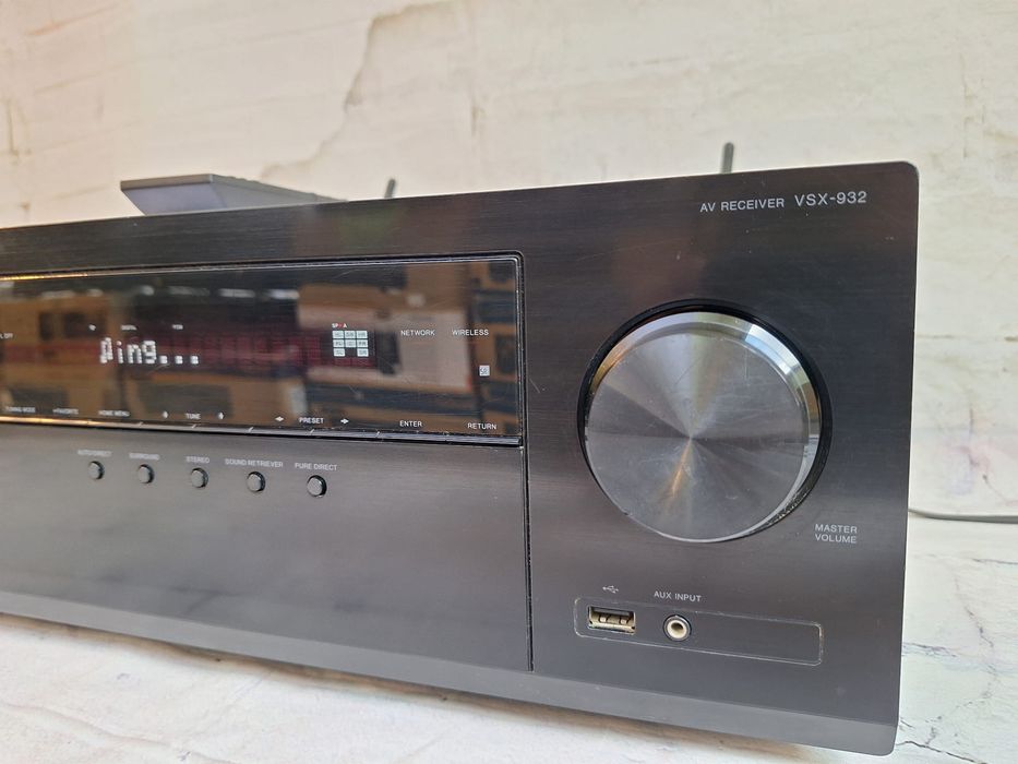 Zaawansowany Pioneer VSX-932 Wifi BT Atmos Vision  HDR 4K Spotify 7.2