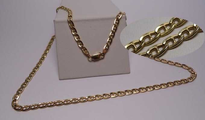 Złoty łańcuszek wzór Gucci 50,5 cm. 4,1 mm.