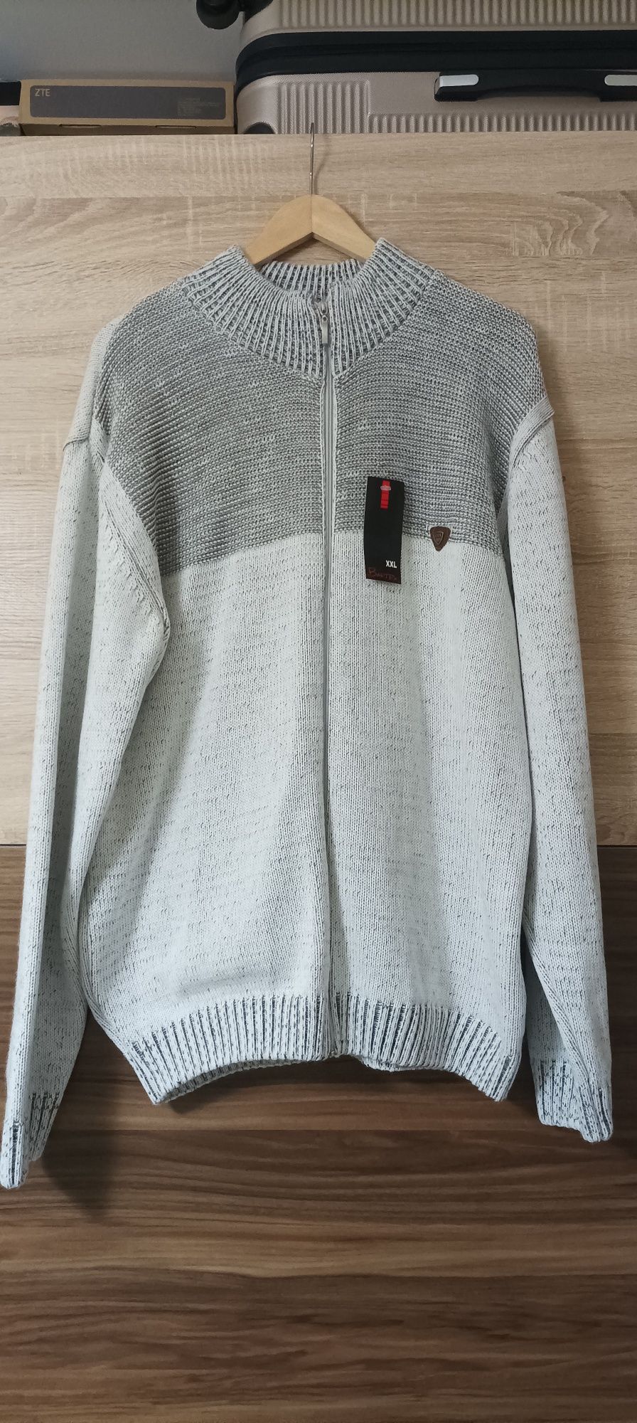 Nowy polski sweter męski duży