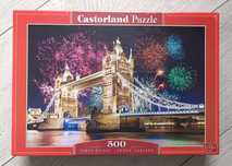 Puzzle Castorland 500 Londyn - nowe folia