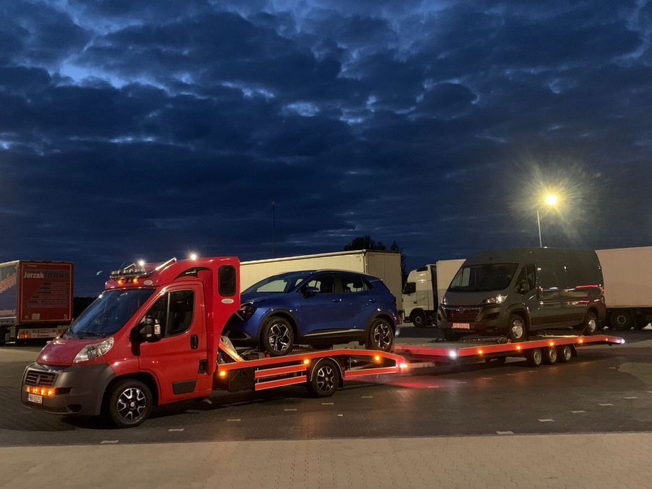 Transport Aut USA z Portu Holandia Rotterdam Lora Laweta Belgia Niemcy