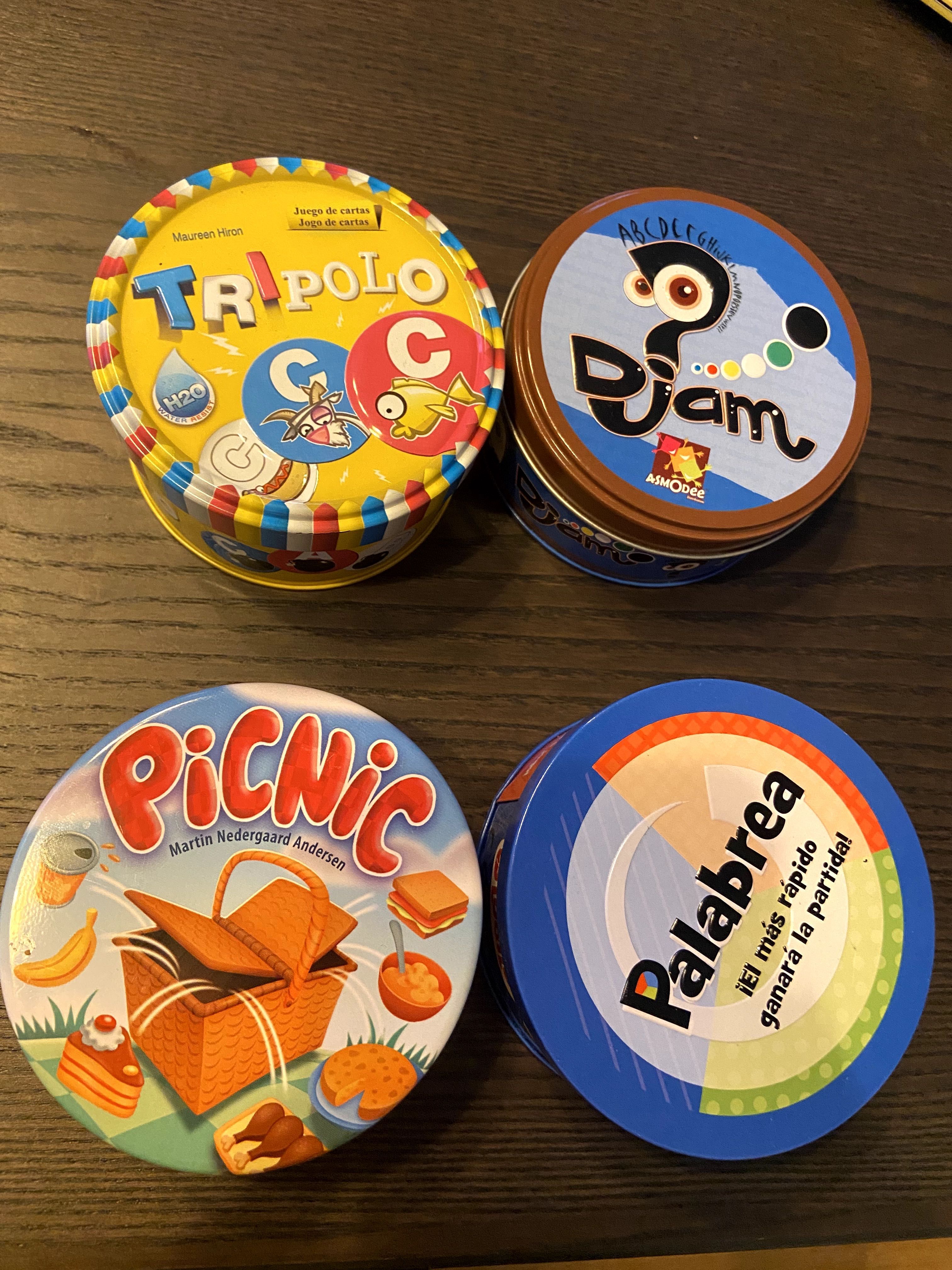 Jogos de mesa como novas